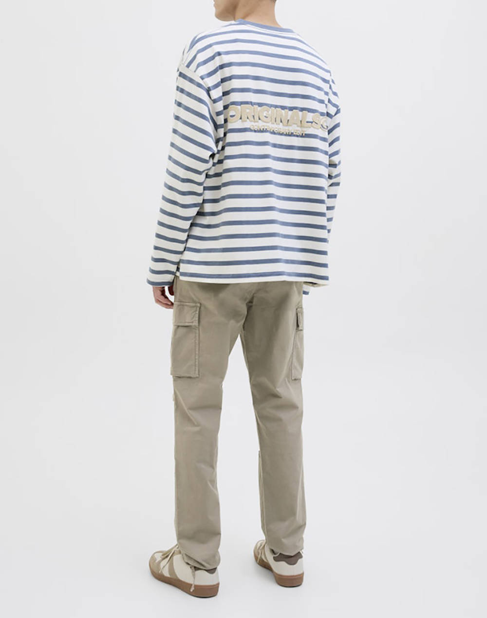 JACK&JONES JPSTACE JJTUCKER CARGO AMA NOOS 12216664-DuneSOLID LightTan φωτογραφία