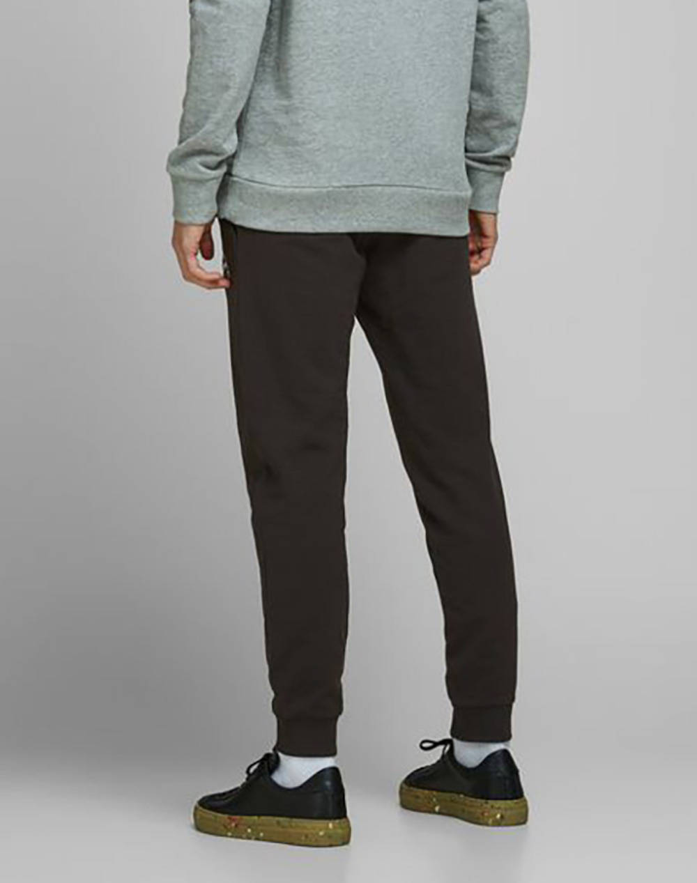 JACK&JONES ΠΑΝΤΕΛΟΝΙ ΦΟΡΜΑΣ JJIGORDON JJSHARK SWEAT PANTS AT NOOS 12165322-BLACK Black φωτογραφία