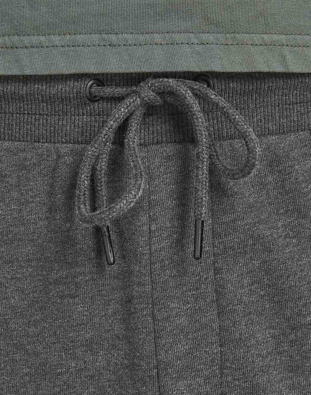 Jack Jones Παντελόνι Φορμας Jjigordon Jjshark Sweat Pants At Noos 12165322-Dark Grey Melange Darkgray ανδρικά ρούχα παντελόνια Politikos Shop 