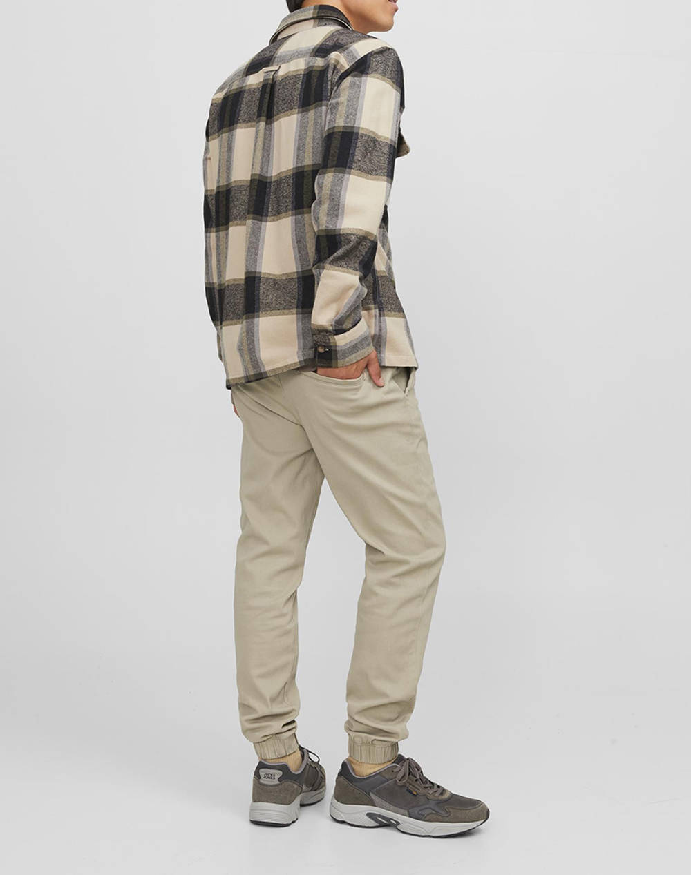 JACK&JONES JPSTGORDON JJDAVE JOGGER 12224518-Crockery Biege φωτογραφία