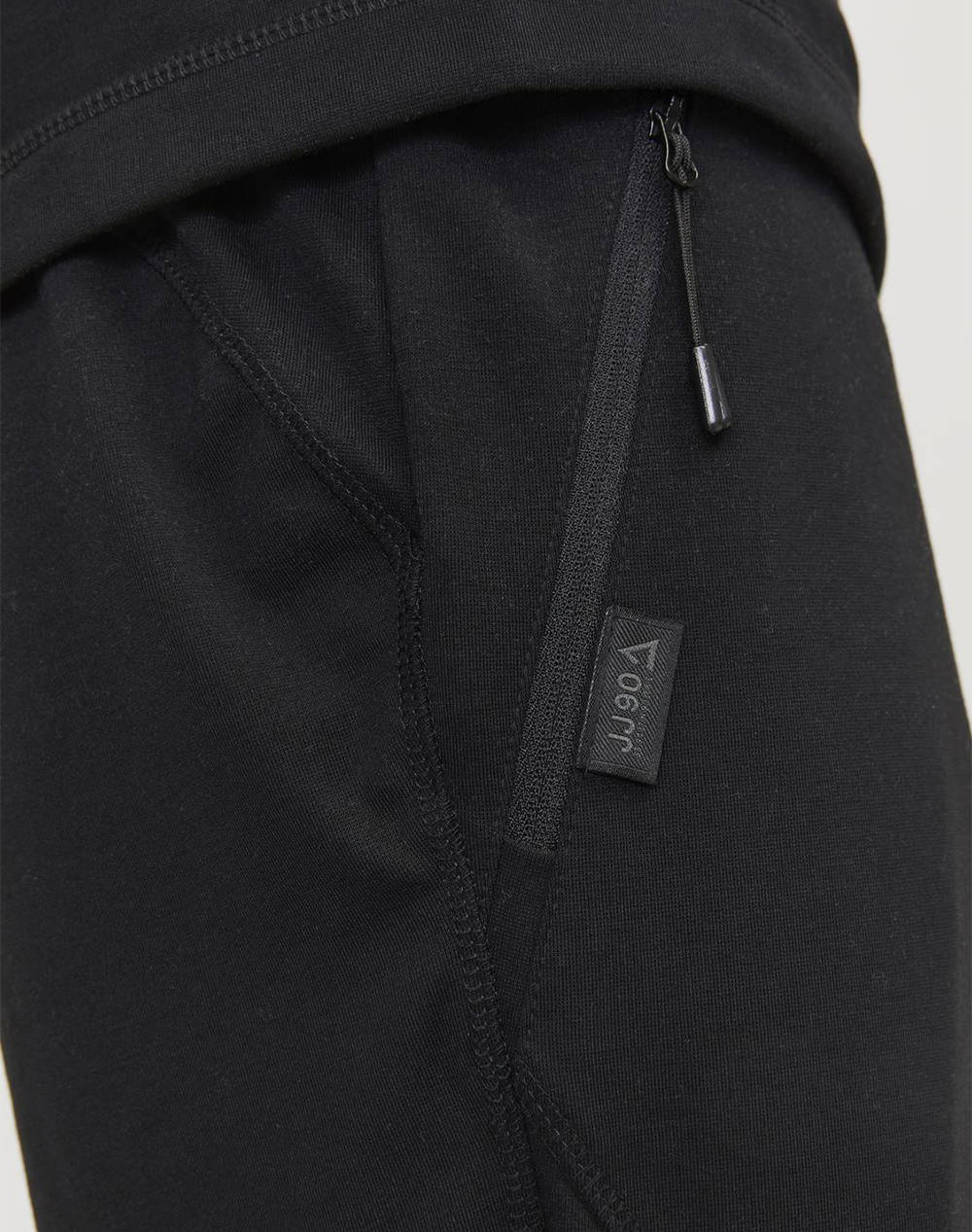 JACK&JONES JPSTWILL JJCLOUD SWEAT PANTS NOOS 12253727-BLACK Black φωτογραφία