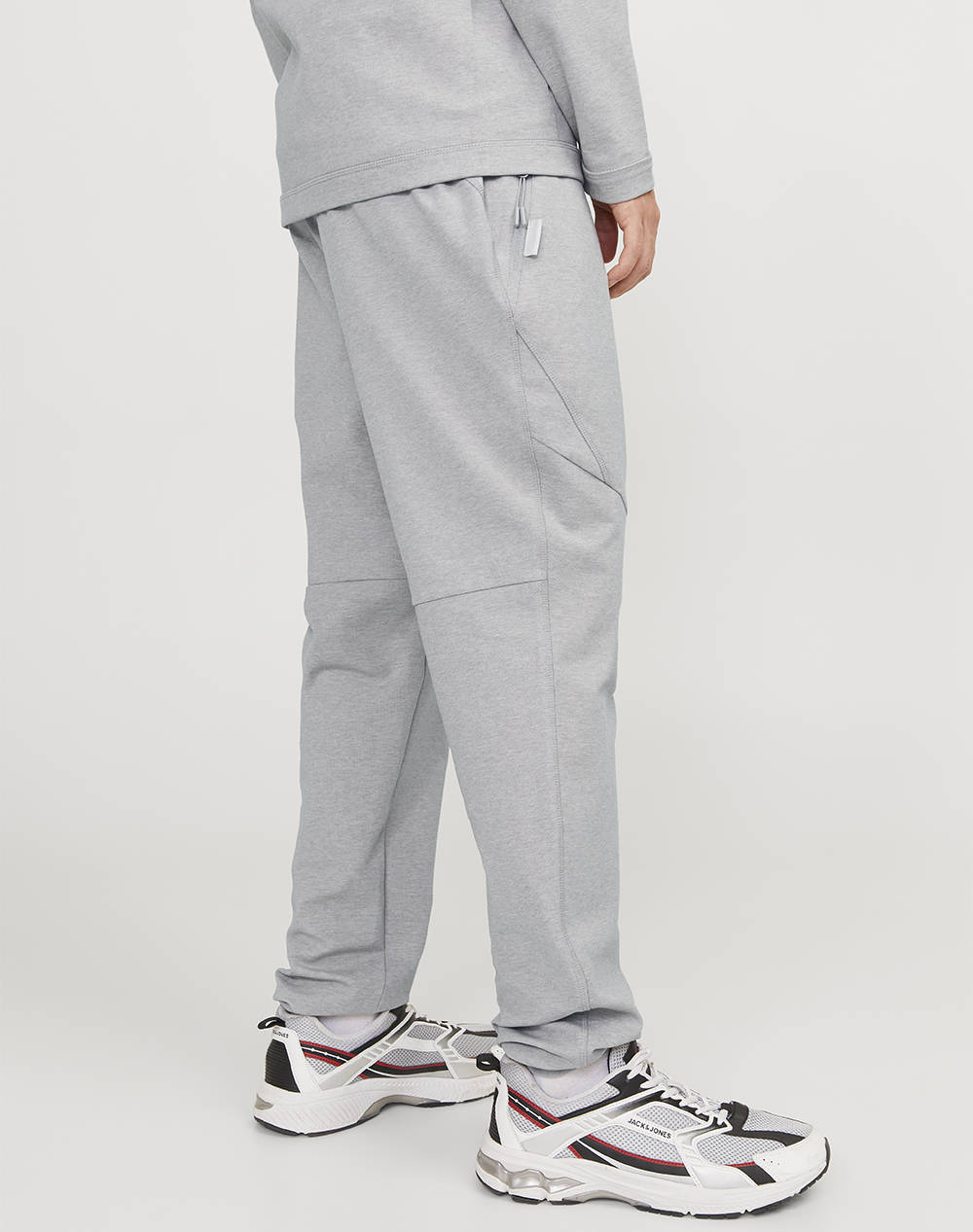 JACK&JONES JPSTWILL JJCLOUD SWEAT PANTS NOOS 12253727-Light Grey Melange LightGray φωτογραφία