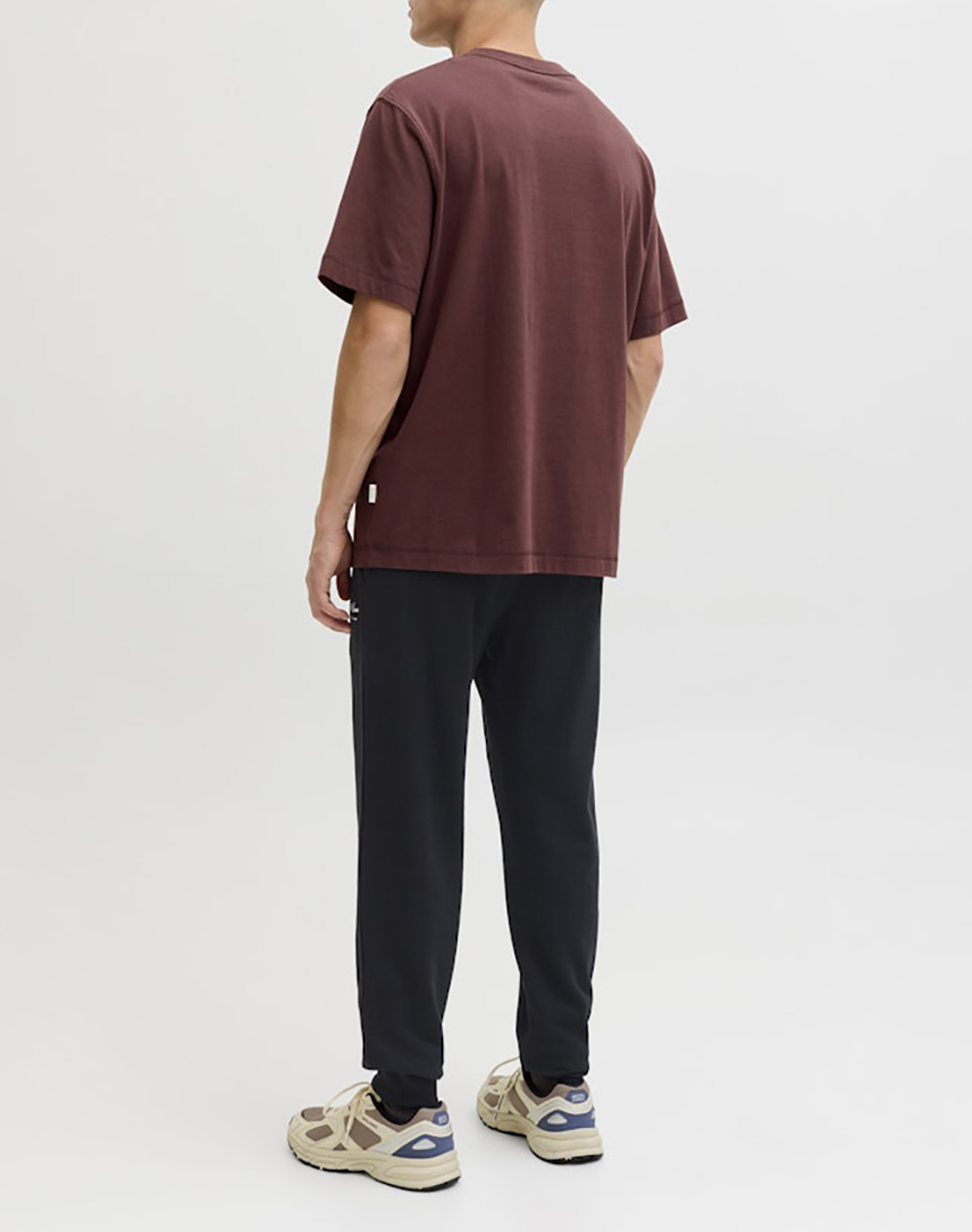 JACK&JONES JPSTGORDON ARCHIVE SWEAT PANTS NOOS 12288641-BLACK Black φωτογραφία