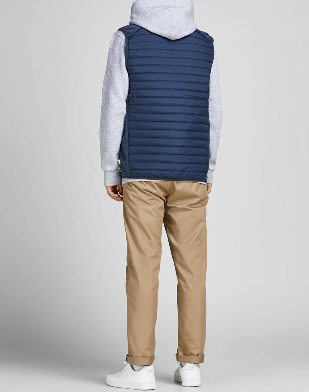 JACK&JONES JJEMULTI BODYWARMER COLLAR NOOS 12200684-Navy Blazer NavyBlue φωτογραφία