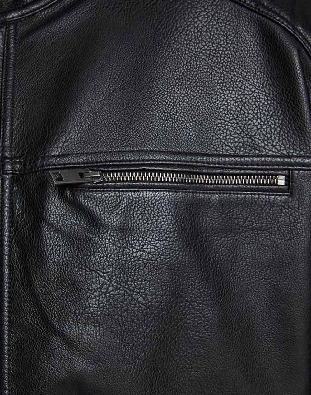 Jack Jones Μπουφάν Jjerocky Jacket Noos Ps 12172908-Black Black ανδρικά ρούχα Πανωφορια μπουφάν Politikos Shop Πολιτικός
