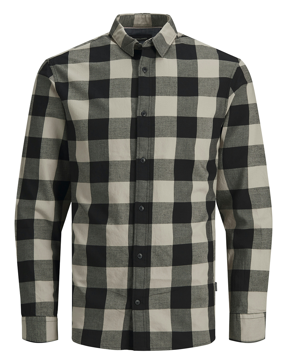 JACK&JONES ΠΟΥΚΑΜΙΣΟ JJEGINGHAM TWILL SHIRT 12181602-Crockery Biege
