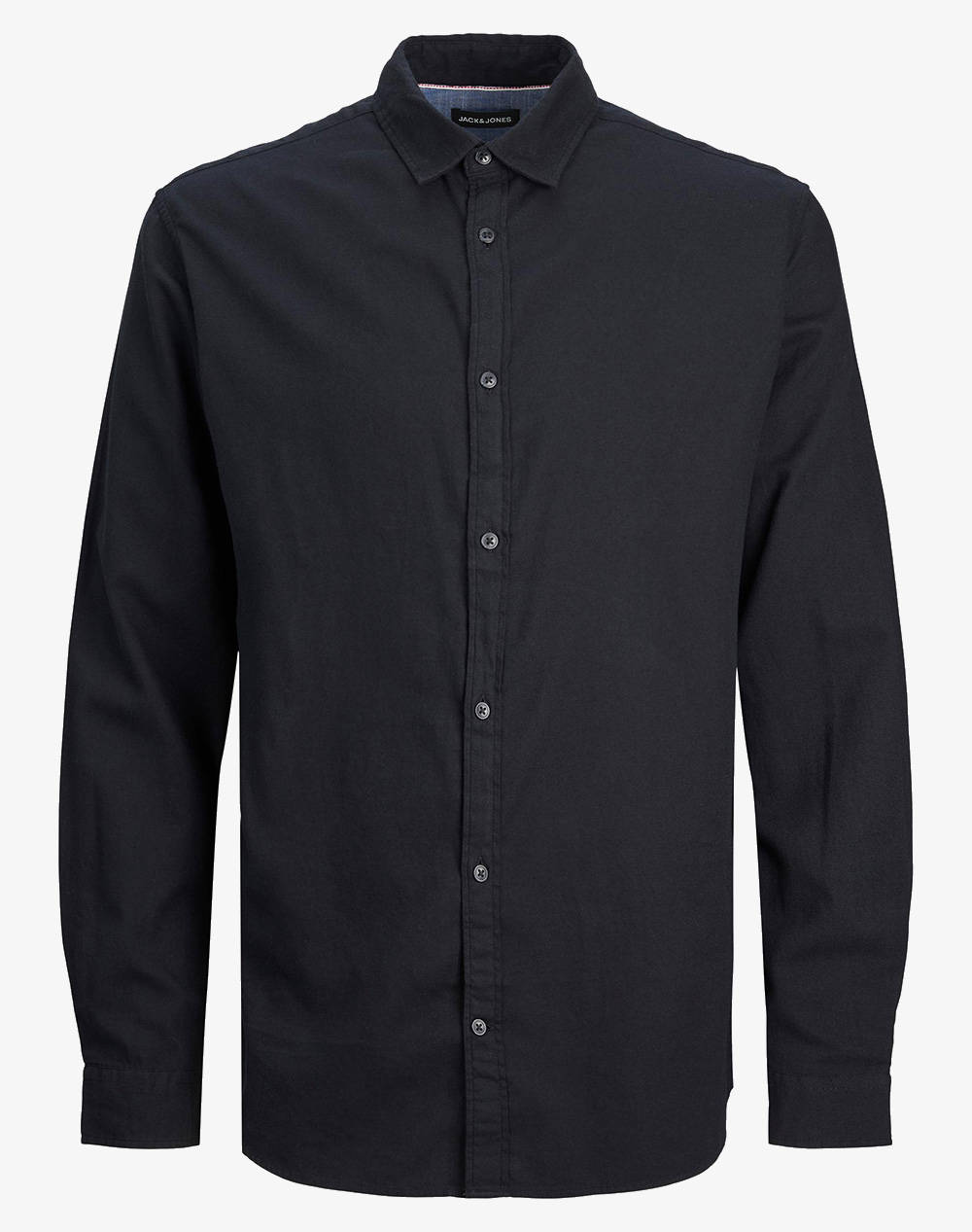JACK&JONES ΠΟΥΚΑΜΙΣΟ JJEGINGHAM TWILL SHIRT 12181602-BLACK Black