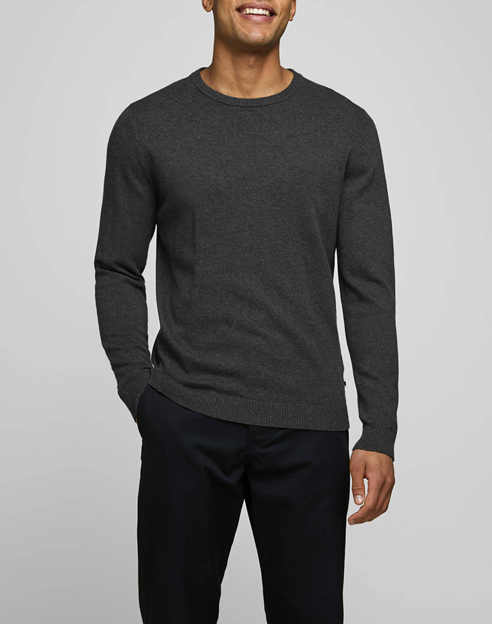 JACK&JONES JJEBASIC KNIT CREW NECK NOOS