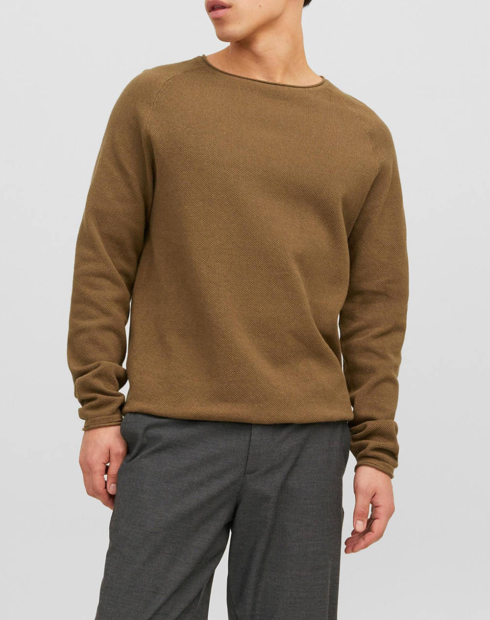 JACK&JONES ΠΛΕΚΤΟ JJEHILL KNIT CREW NECK NOOS ΠΛΕΚΤΟ