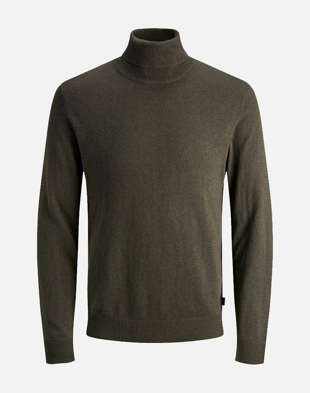 JACK&JONES ΠΟΥΛΟΒΕΡ JJEEMIL KNIT ROLL NECK NOOS