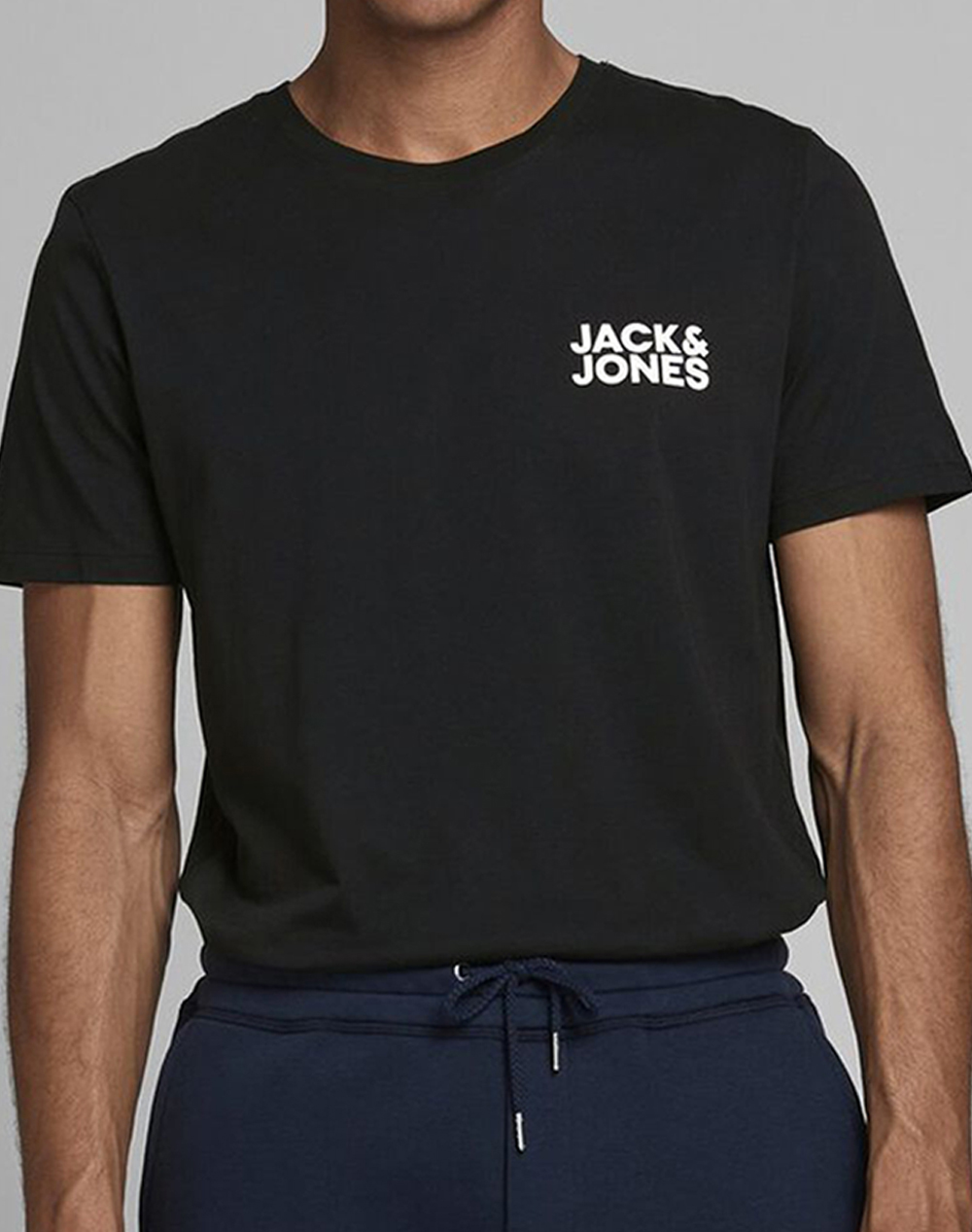 JACK&JONES T-SHIRT 12151955-black/slim DenimBlack
