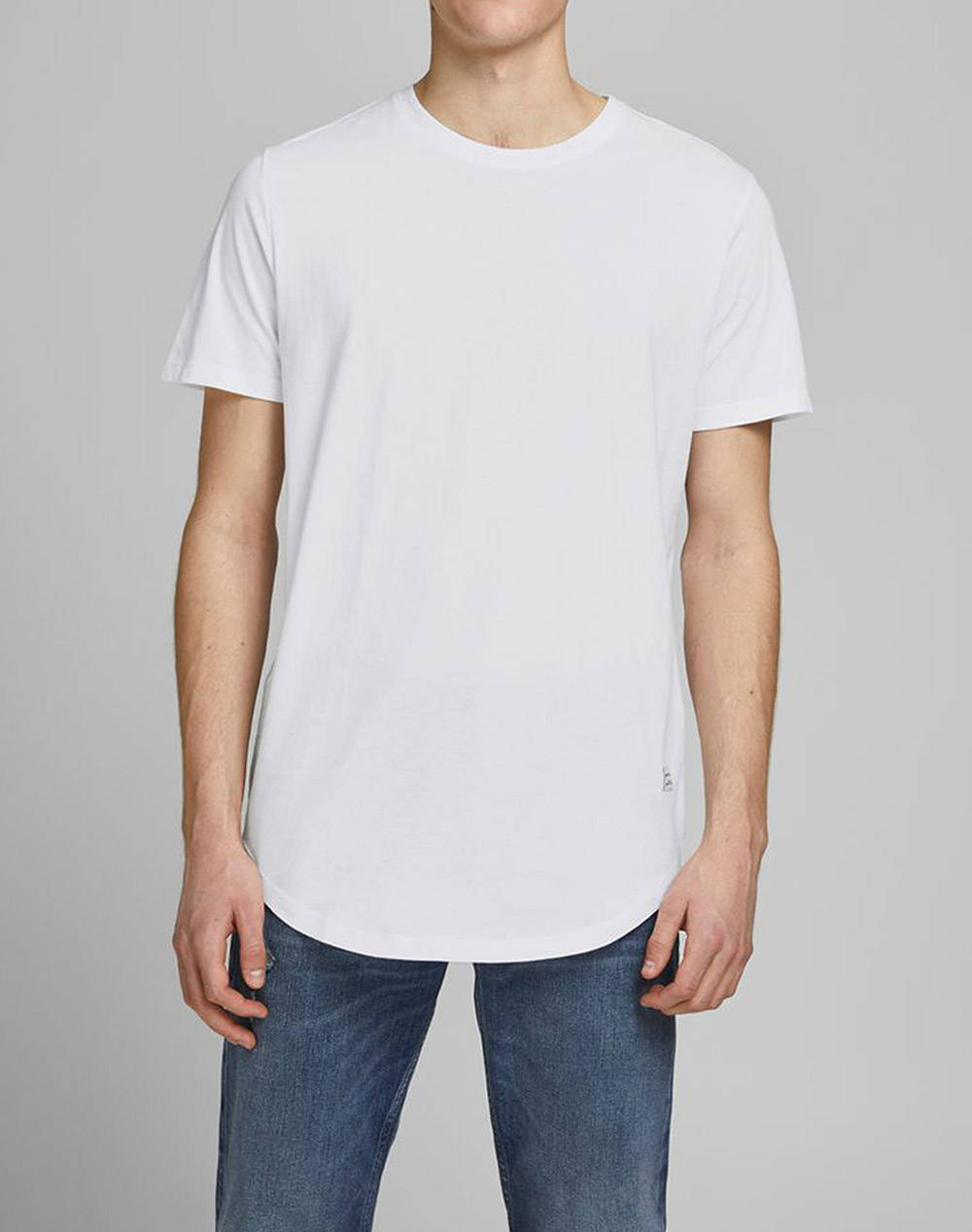 JACK&JONES ΜΠΛΟΥΖΑ JJENOA TEE SS CREW NECK NOOS 12113648-WHITE White