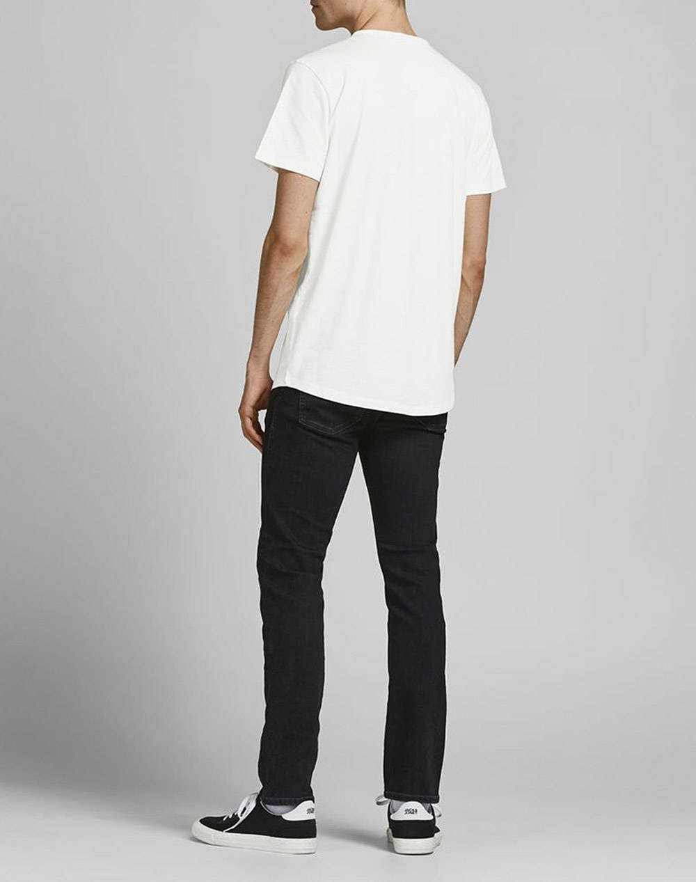 JACK&JONES ΜΠΛΟΥΖΑ JJEBASHER TEE O-NECK SS NOOS 12182498-Cloud Dancer OffWhite φωτογραφία