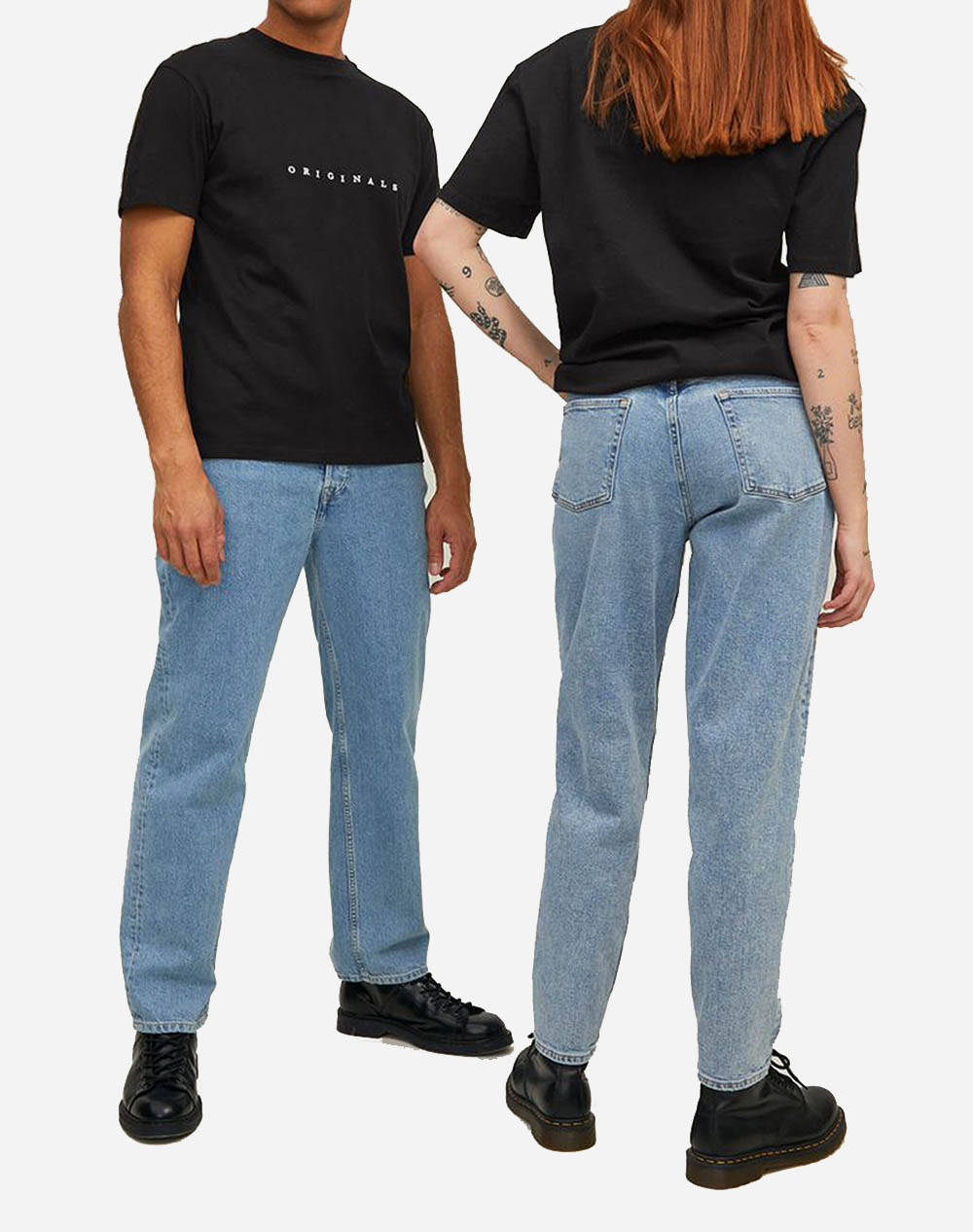 JACK&JONES ΜΠΛΟΥΖΑ JORCOPENHAGEN TEE SS CREW NECK NOOS 12176780-BLACK Black φωτογραφία