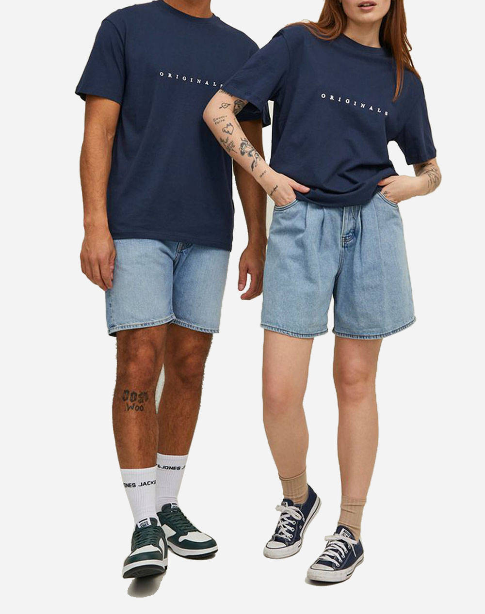 JACK&JONES ΜΠΛΟΥΖΑ JORCOPENHAGEN TEE SS CREW NECK NOOS 12176780-Navy Blazer NavyBlue