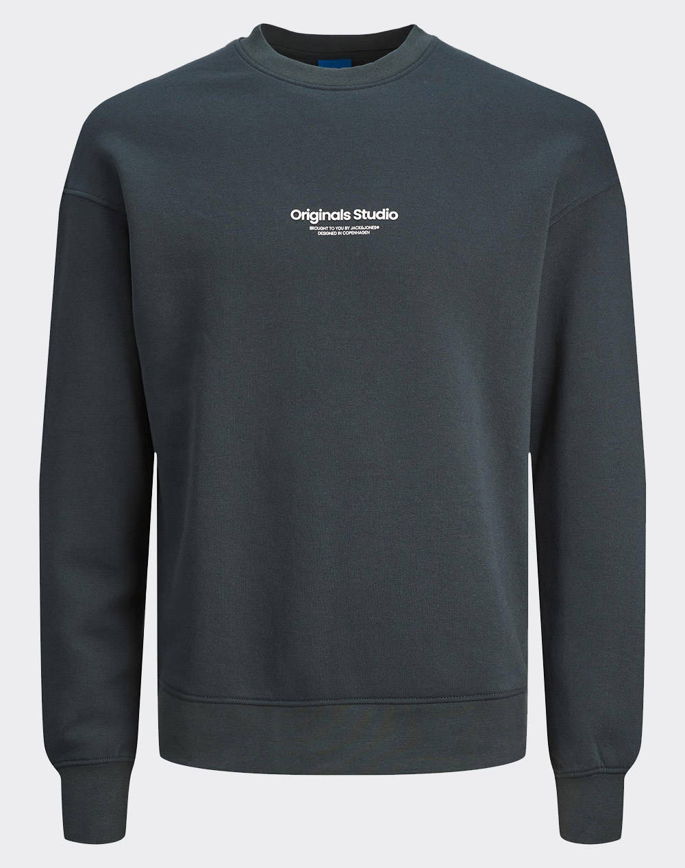 JACK&JONES JORVESTERBRO SWEAT 12248198-Magical Forest MediumForestGreen