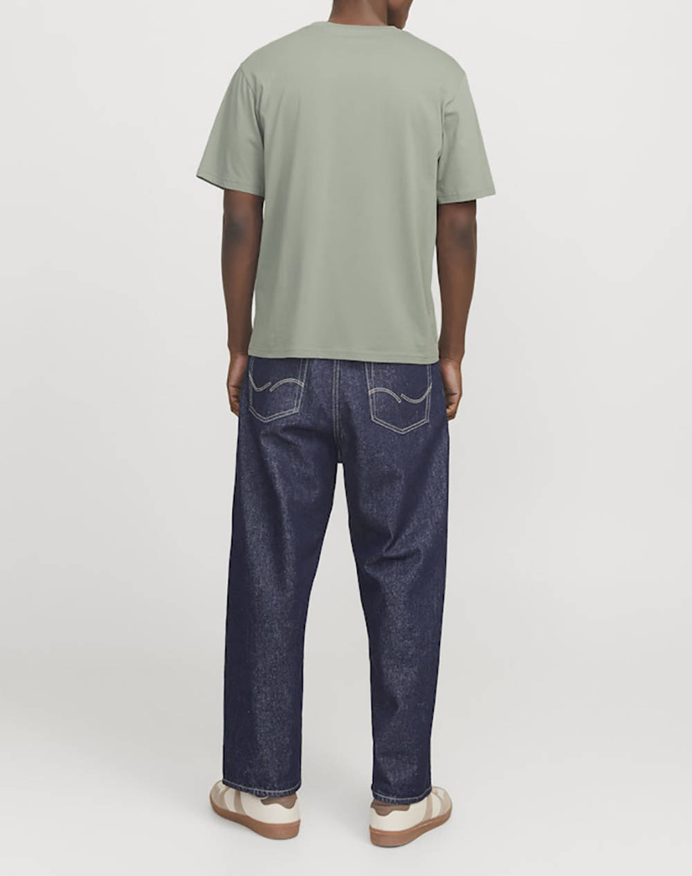 JACK&JONES JJESTAR JJ TEE NOOS 12234746-Iceberg Green Olive φωτογραφία