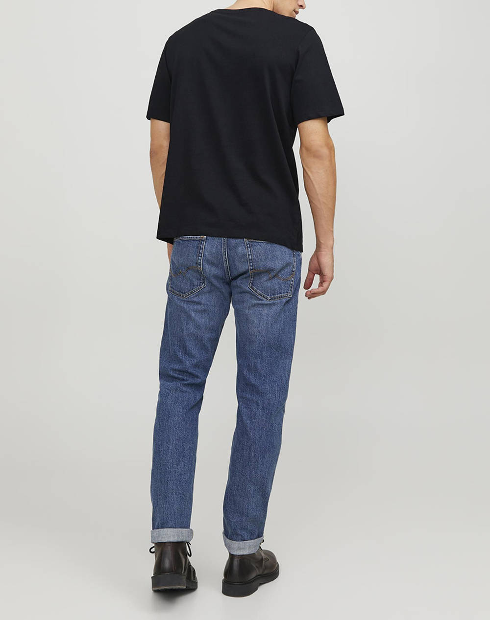 JACK&JONES JJECORP LOGO TEE PLAY O-NECK NOOS 12233999-BlackSmallPrint Black φωτογραφία