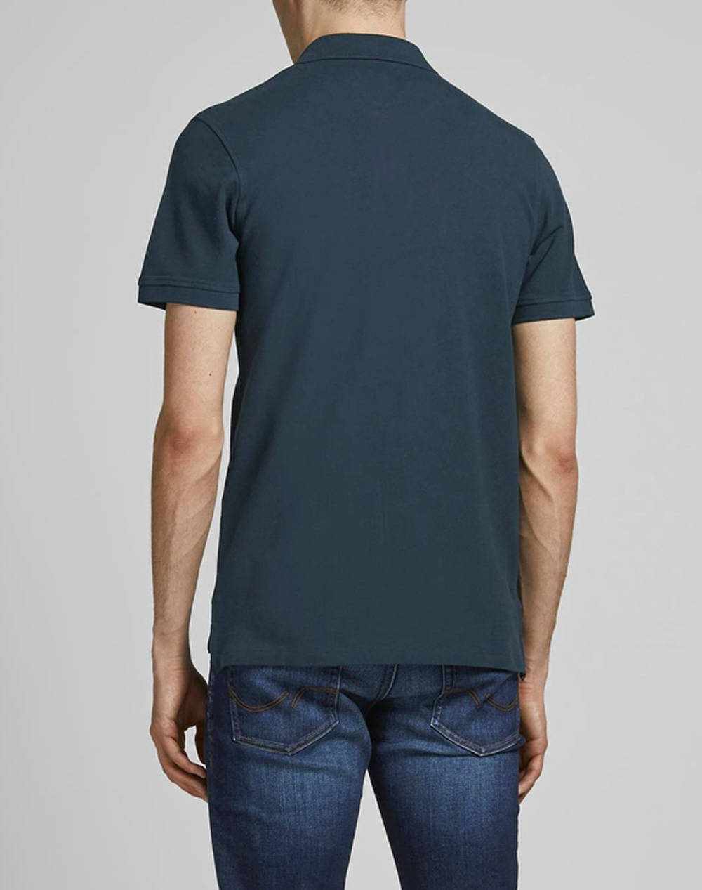 JACK&JONES ΜΠΛΟΥΖΑ ΑΝΤΡΙΚΗ JJEPAULOS POLO SS NOOS 12136668-Navy Blazer NavyBlue φωτογραφία