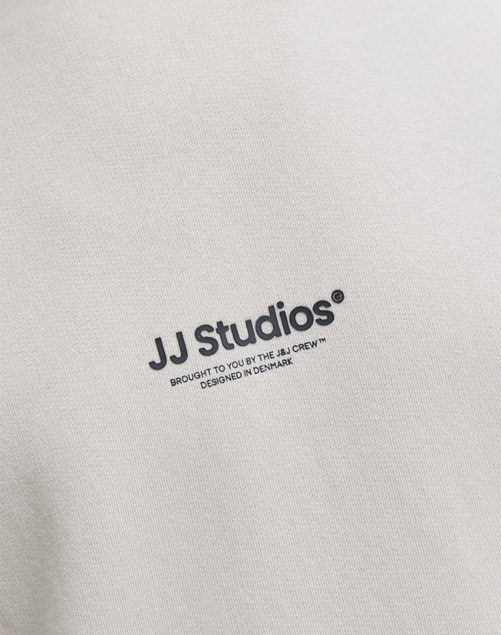 Jack Jones Jjesoho Sweat Crew Neck Noos 12278791-Moonbeam Lightgray ανδρικά ρούχα μπλούζες φούτερ Politikos Shop Πολιτικός