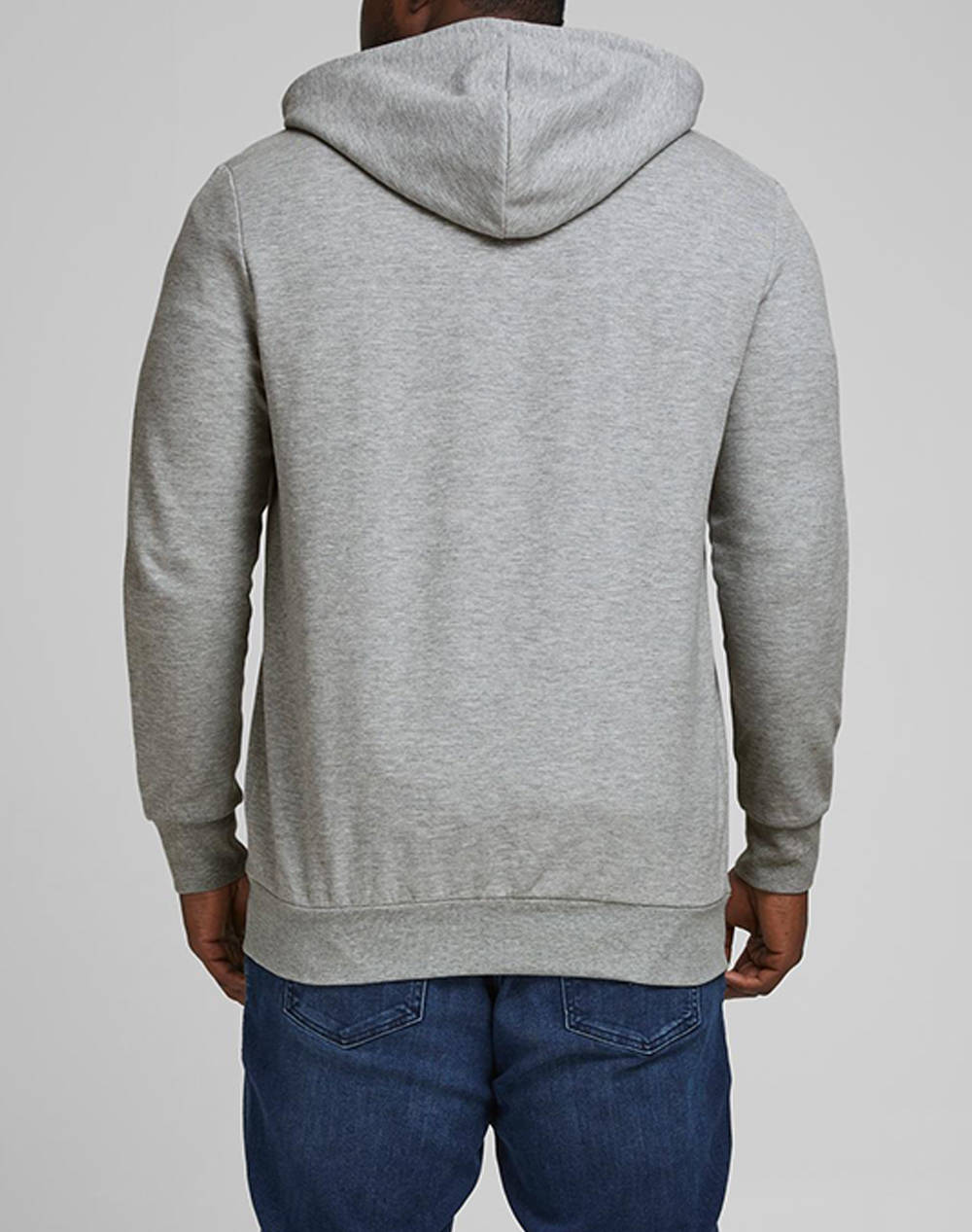 JACK&JONES ΖΑΚΕΤΑ ΦΟΥΤΕΡ JJEBASIC SWEAT ZIP HOOD NOOS PS