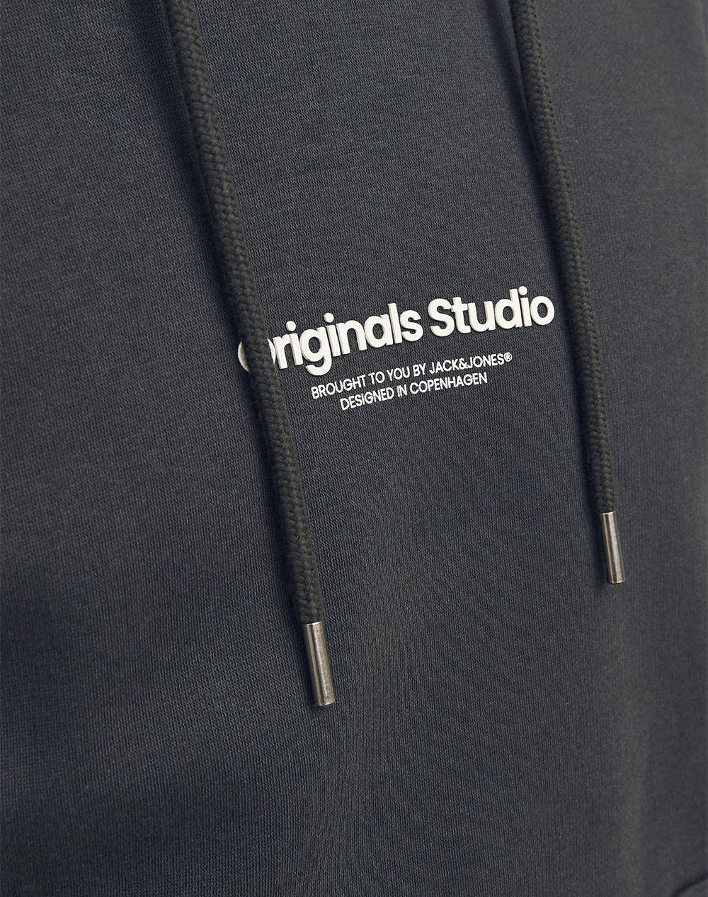 JACK&JONES JORVESTERBRO SWEAT HOOD 12241687-forest river DarkSlateGrey φωτογραφία