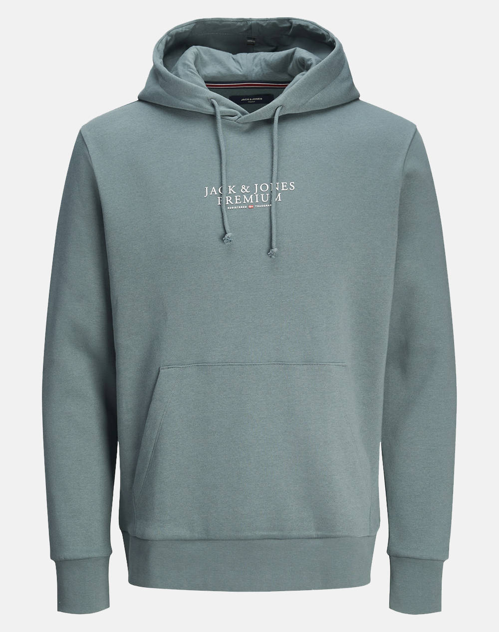 JACK&JONES JPRBLUARCHIE SWEAT HOOD NOOS 12216335-Goblin Blue MintGreen