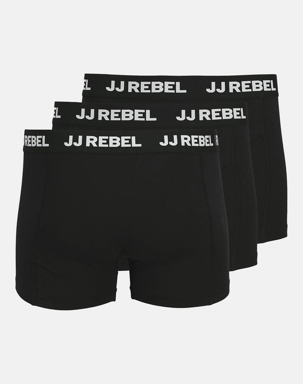 JJ REBEL JJ REBEL JREBREBEL LOGO TRUNKS 3 PACK NOOS 12272622-Black Black