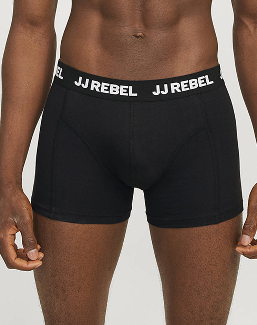 JJ REBEL JREBREBEL LOGO TRUNKS 3 PACK NOOS 12272622-Black Black φωτογραφία