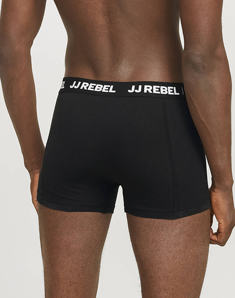 JJ REBEL JREBREBEL LOGO TRUNKS 3 PACK NOOS 12272622-Black Black φωτογραφία