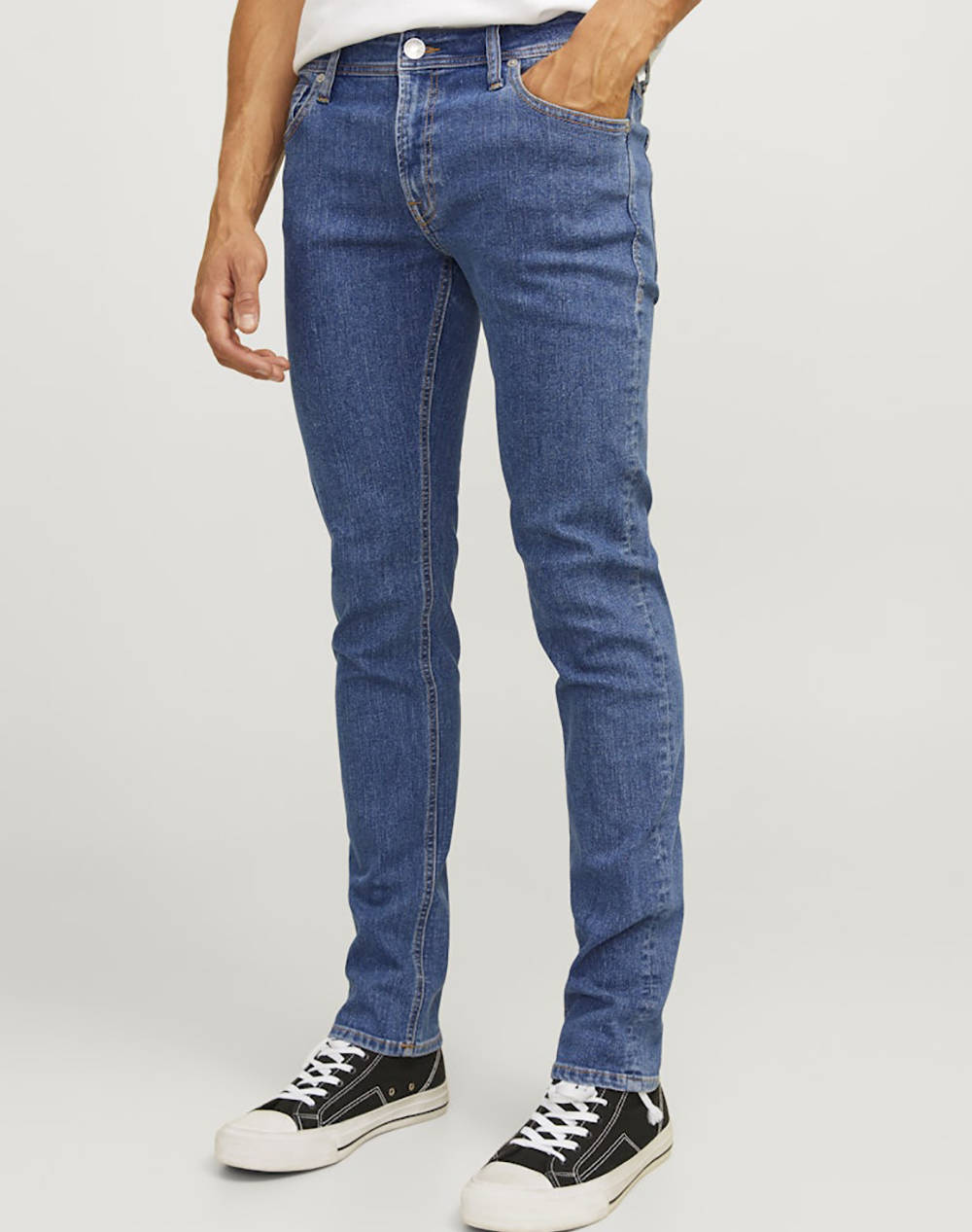 JJ REBEL JJREBEL JREBLUKE JJCRAFT AT 760 NOOS 12263629-BLUE DENIM DenimBlue
