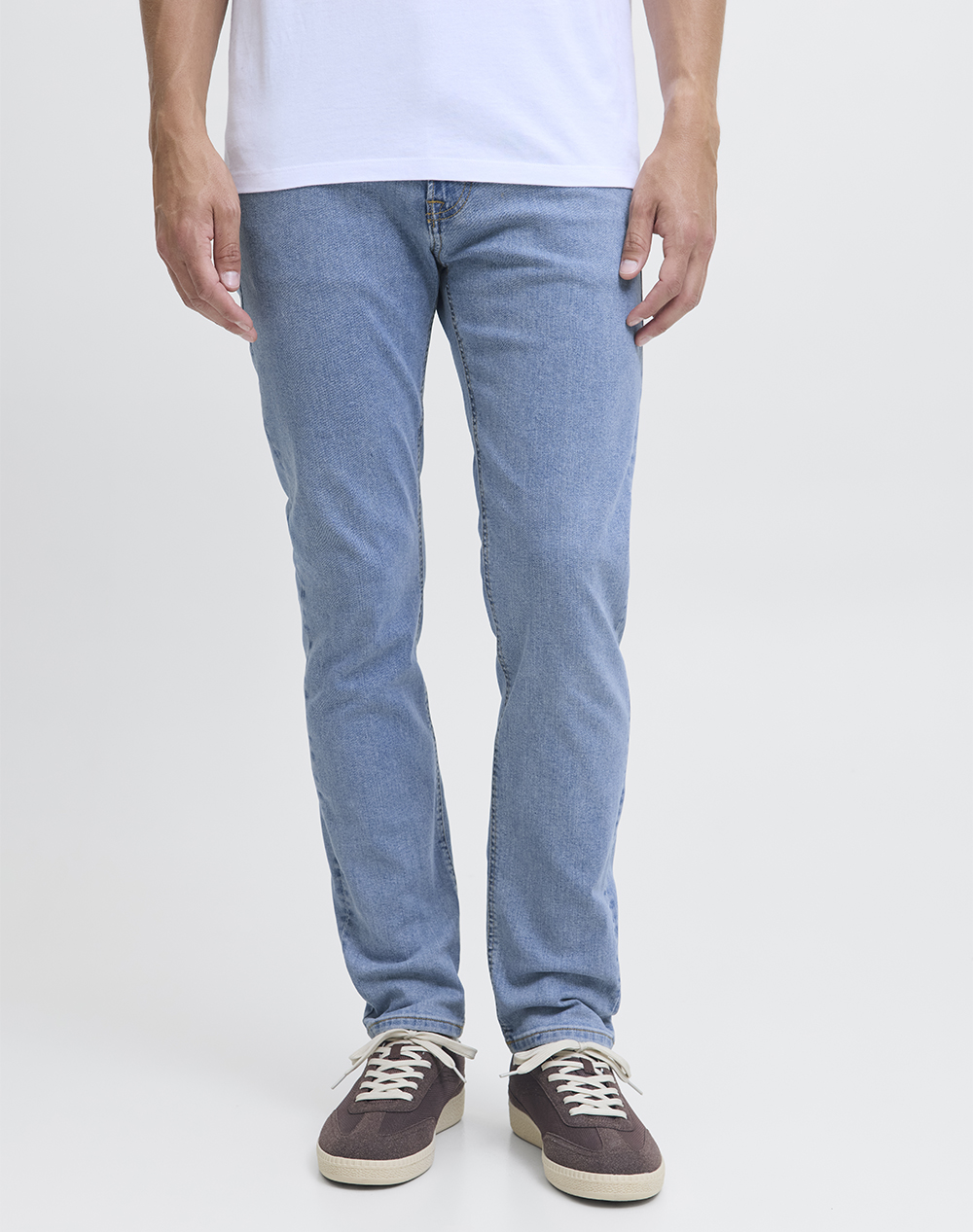 JJ REBEL JREBLUKE JJCRAFT AT 761 NOOS 12263630-BLUE DENIM DenimLightBlue