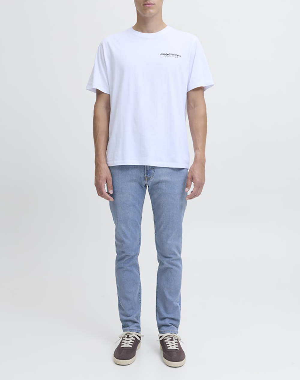 JJ REBEL JREBLUKE JJCRAFT AT 761 NOOS 12263630-BLUE DENIM DenimLightBlue φωτογραφία