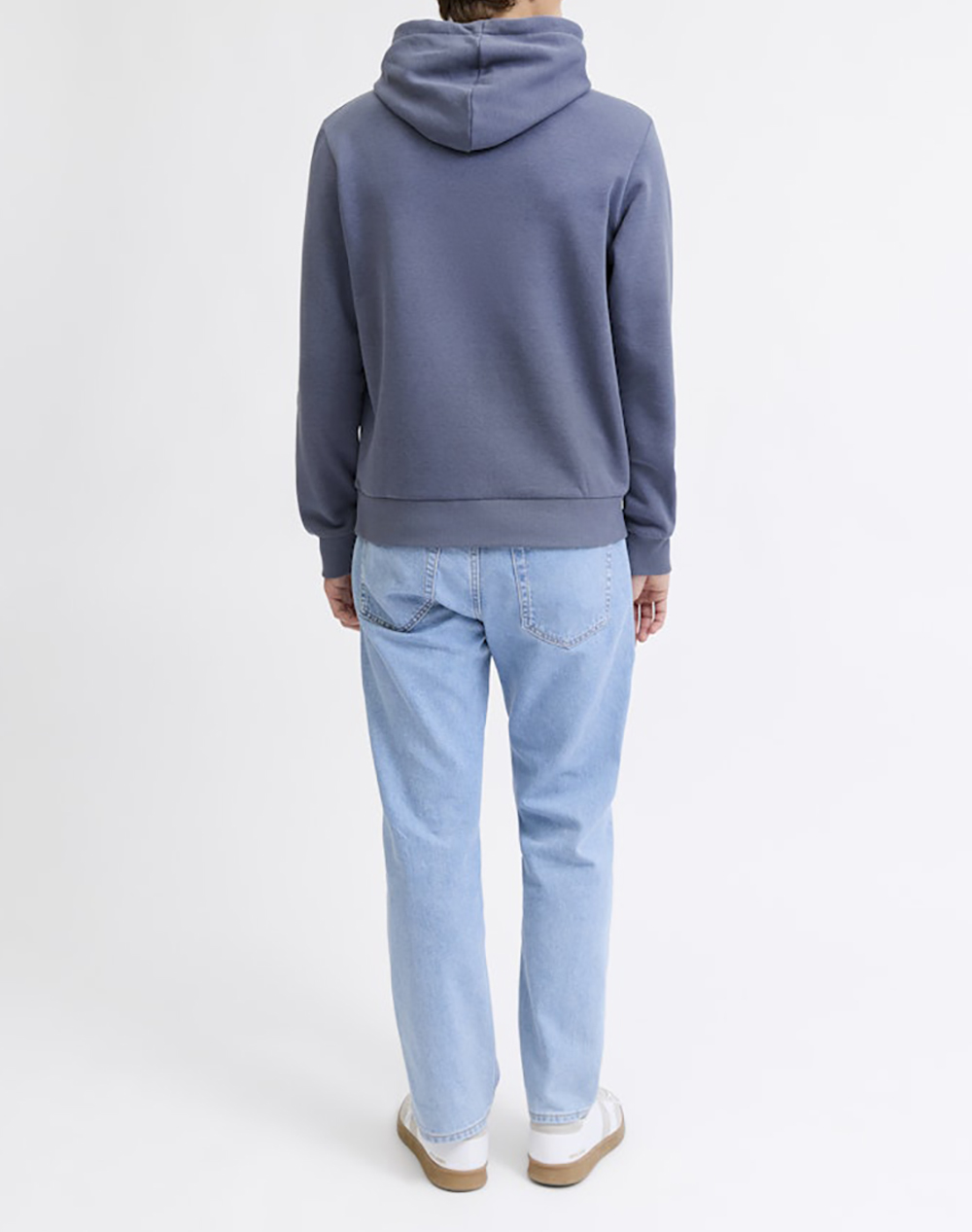 JJ REBEL LOGO SWEAT HOOD NOOS 12263852-NIGHTSHADOW BLUE RafBlue φωτογραφία