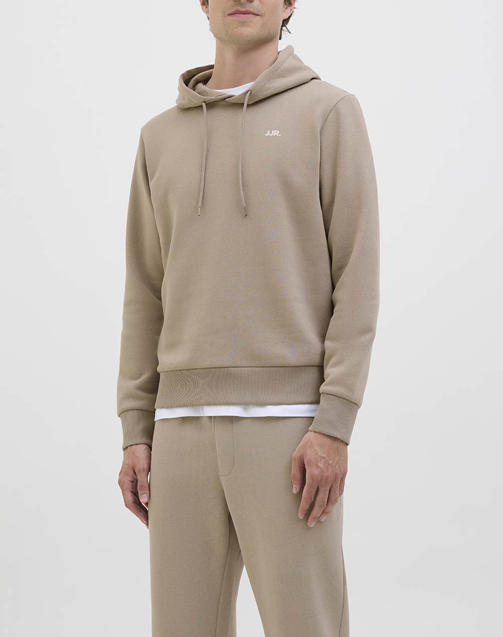 JJ REBEL JJ REBEL LOGO SWEAT HOOD NOOS 12263852-Roasted Cashew SandyBrown