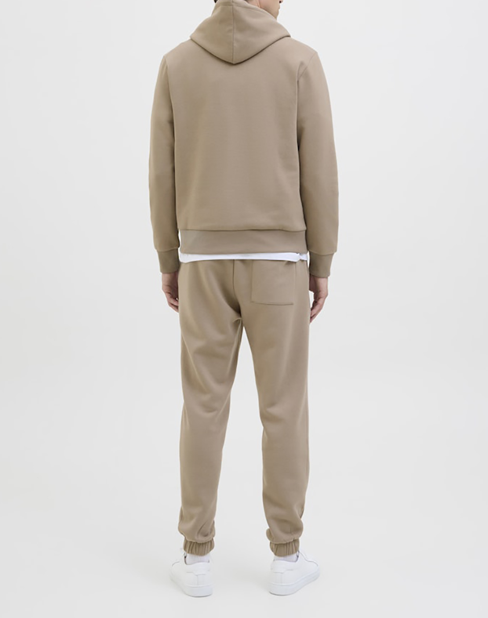 JJ REBEL LOGO SWEAT HOOD NOOS 12263852-Roasted Cashew SandyBrown φωτογραφία