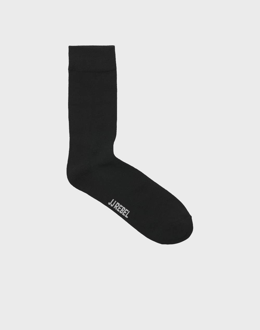 JJ REBEL JREBREBEL LOGO SOCKS 5 PACK NOOS 12272617-BlackW.BLACK Black