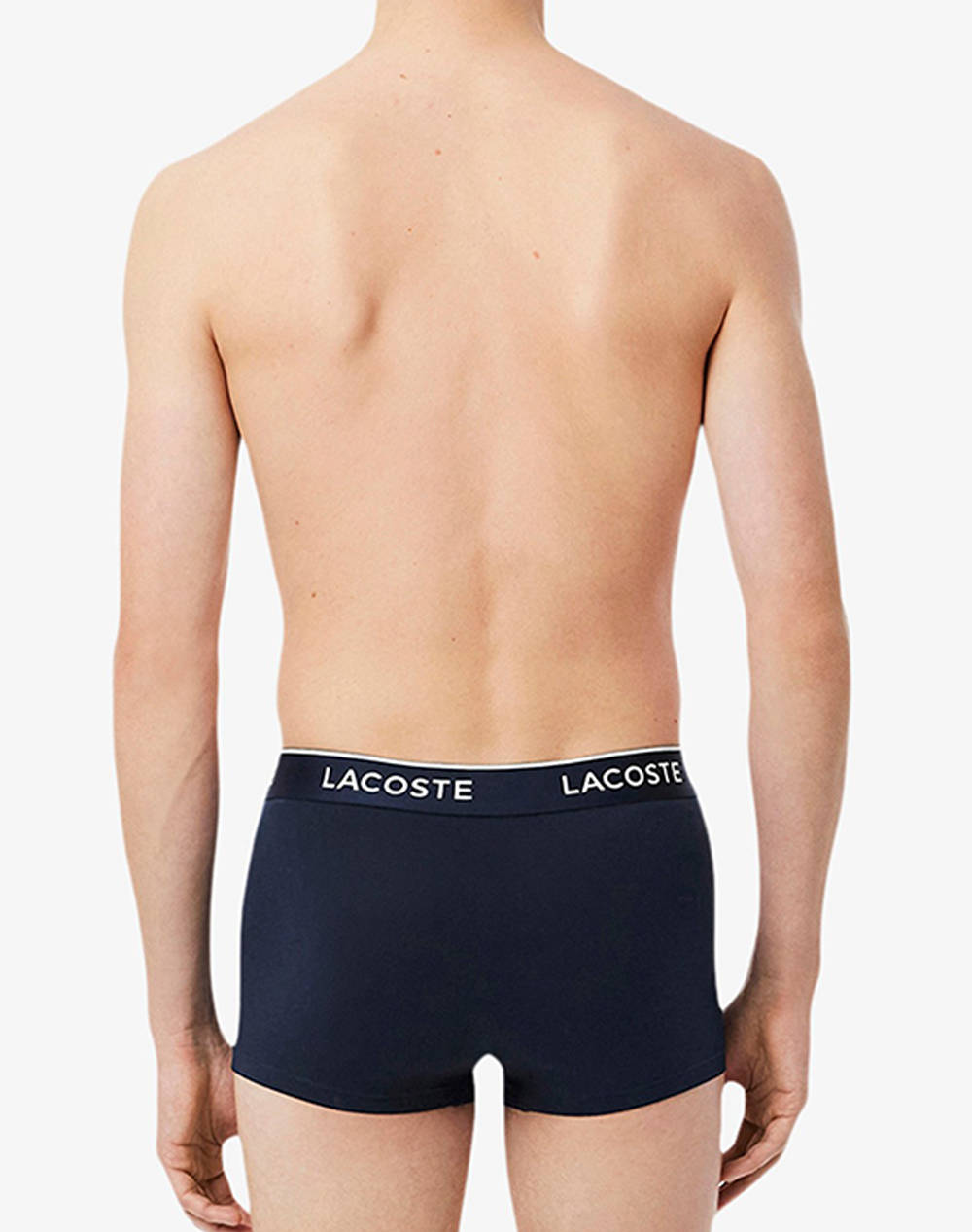 Lacoste Σετ 3 Εσωρουχων Trunk Underwear 35H1297-Hy0 Navyblue ανδρικά εσώρουχα Σλιπ Μποξερ Politikos Shop Πολιτικός