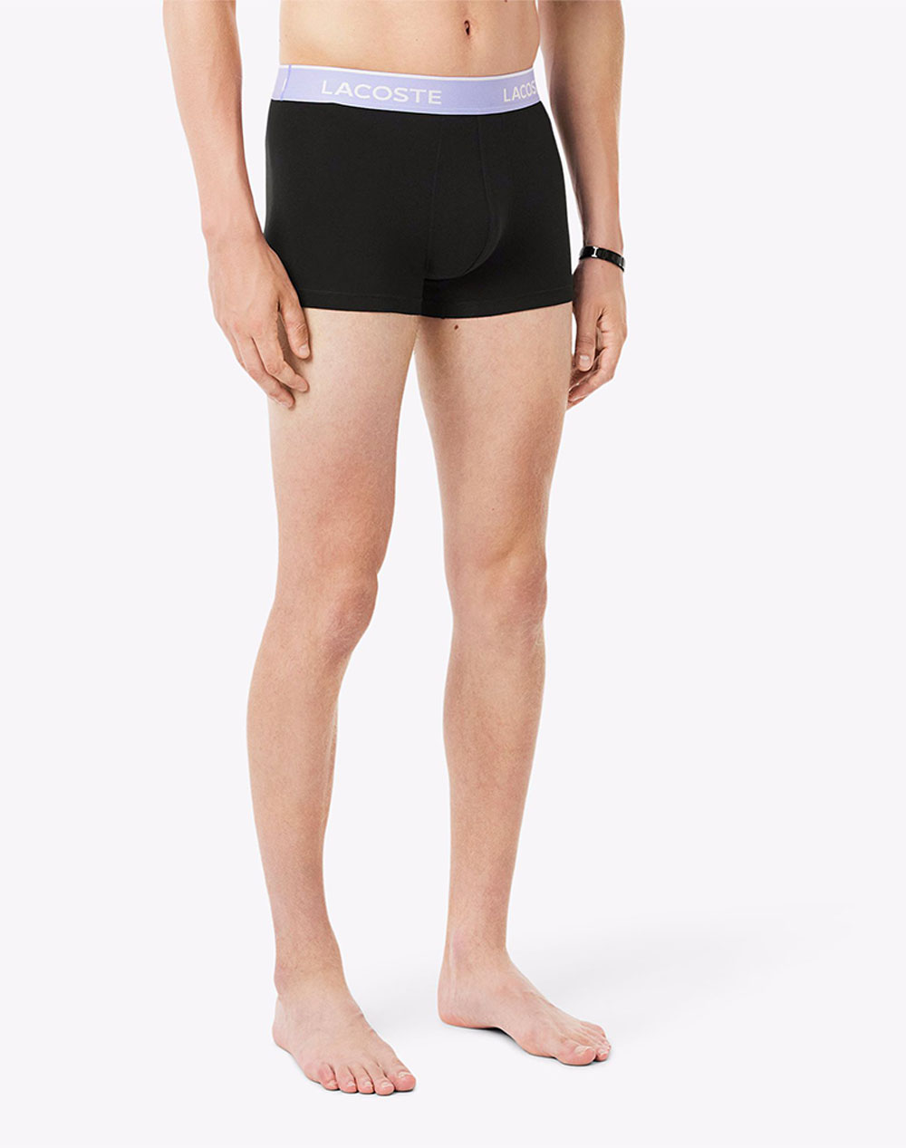 LACOSTE ΣΕΤ 3 ΕΣΩΡΟΥΧΩΝ TRUNK UNDERWEAR. 35H1297-94I Violet φωτογραφία
