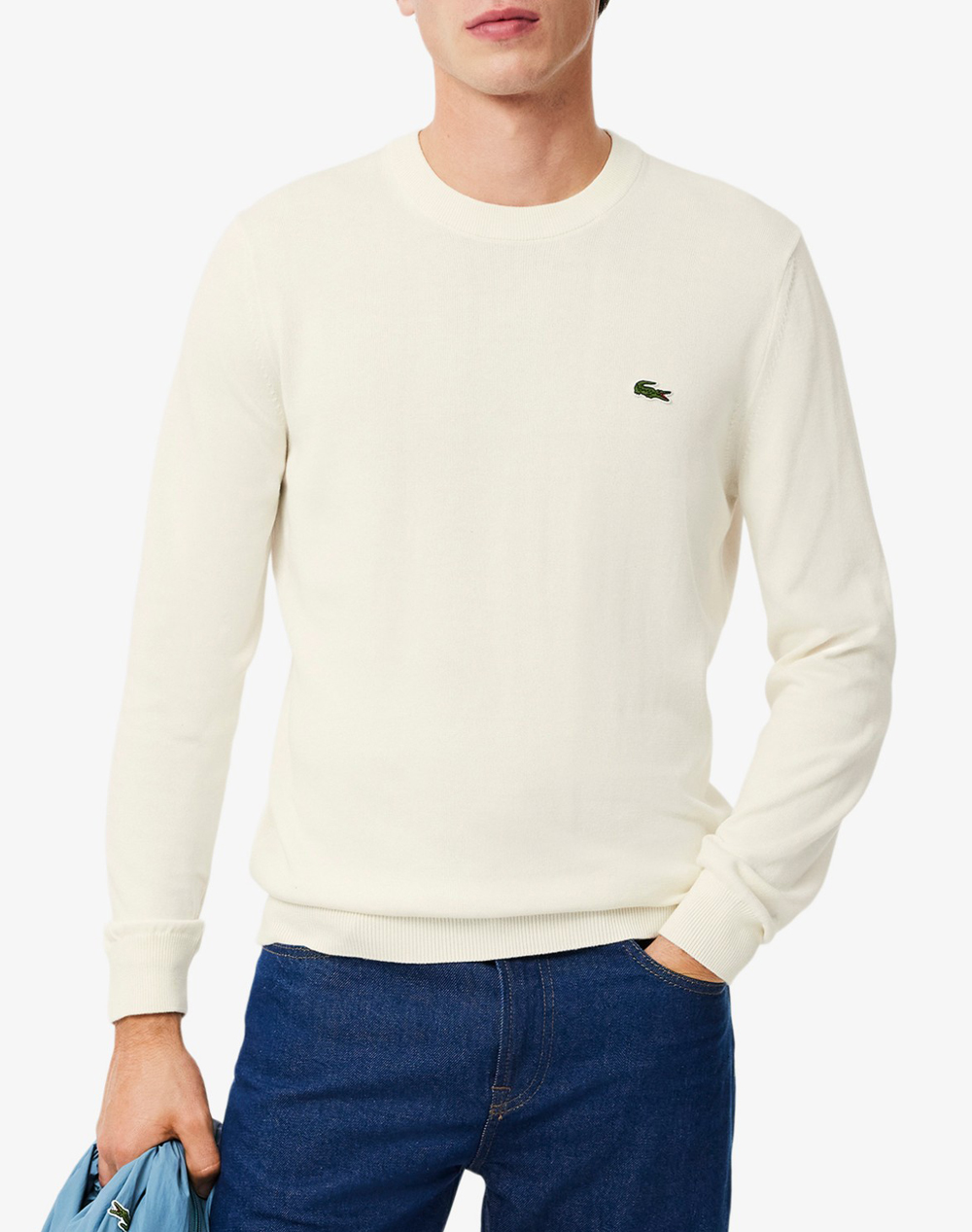 LACOSTE ΠΟΥΛΟΒΕΡ ΜΜ SWEATER 3AH1985-70V OffWhite