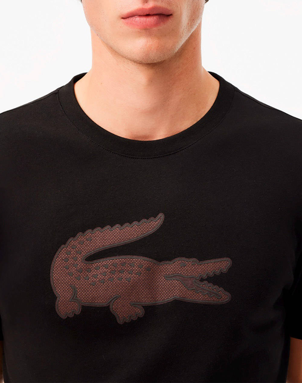 LACOSTE ΜΠΛΟΥΖΑ ΚΜ TEE-SHIRT 3TH2042-7V2 RedWine φωτογραφία