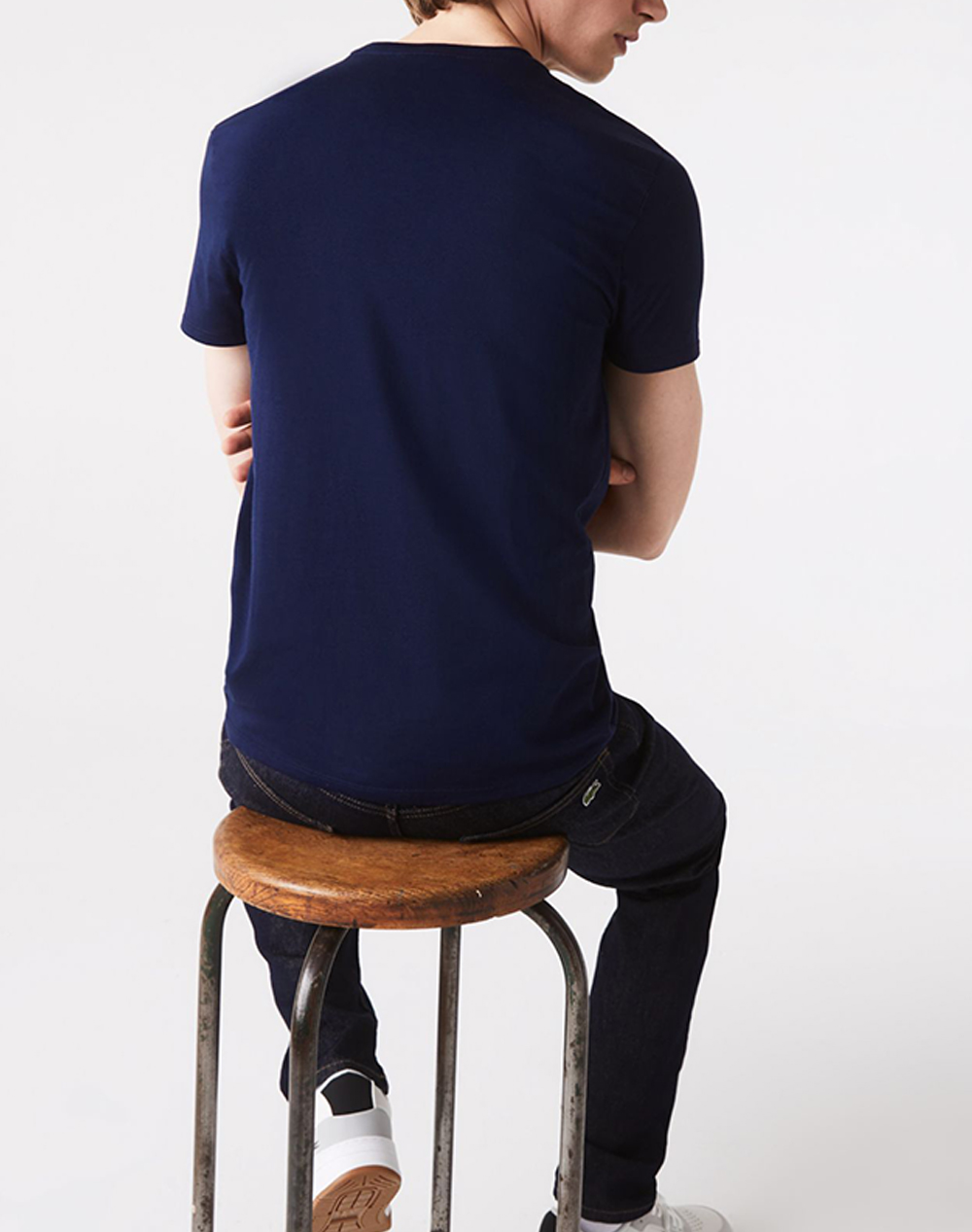 LACOSTE ΜΠΛΟΥΖΑ ΚΜ TEE-SHIRT 3TH6709-166 DarkBlue φωτογραφία