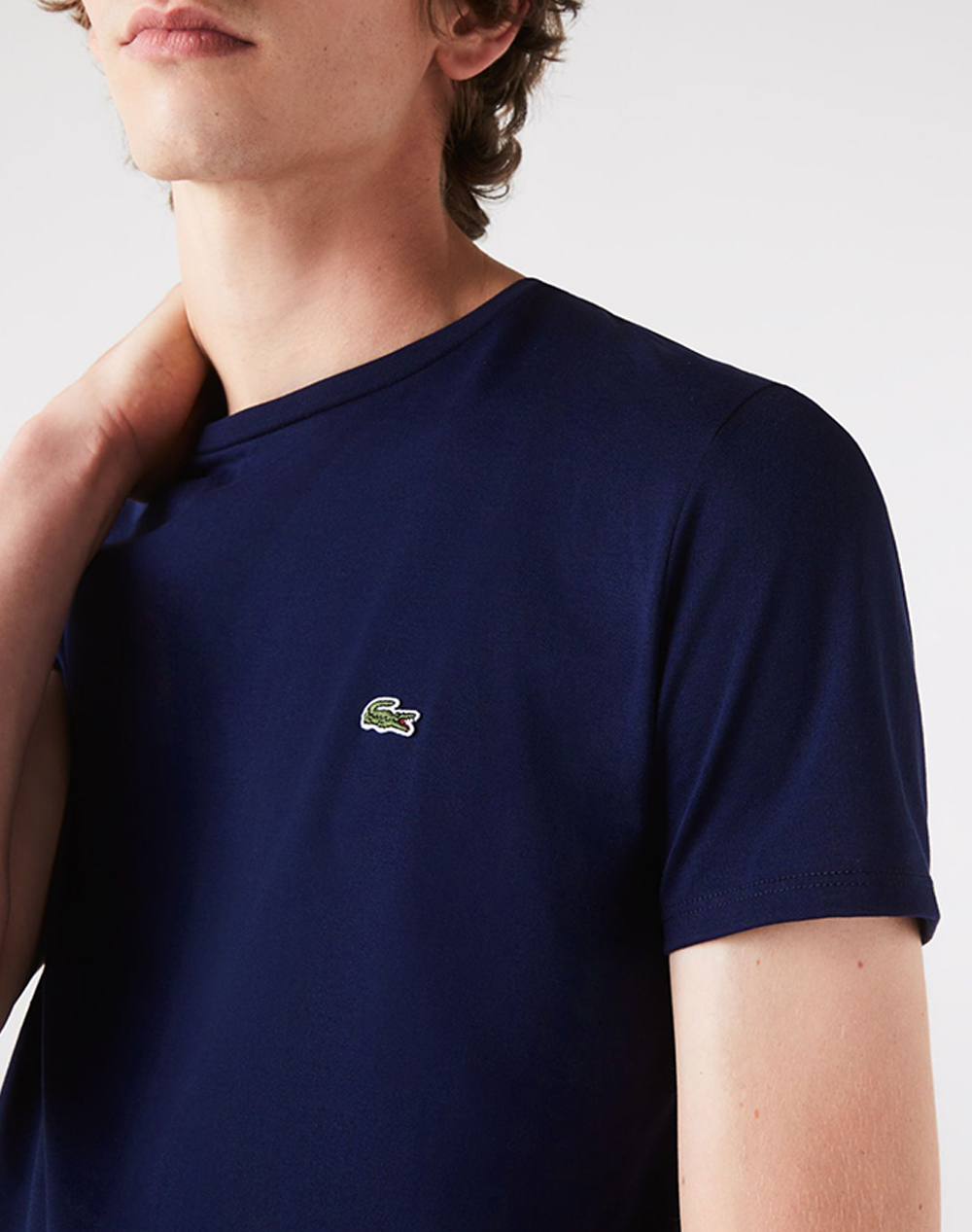 LACOSTE ΜΠΛΟΥΖΑ ΚΜ TEE-SHIRT 3TH6709-166 DarkBlue φωτογραφία