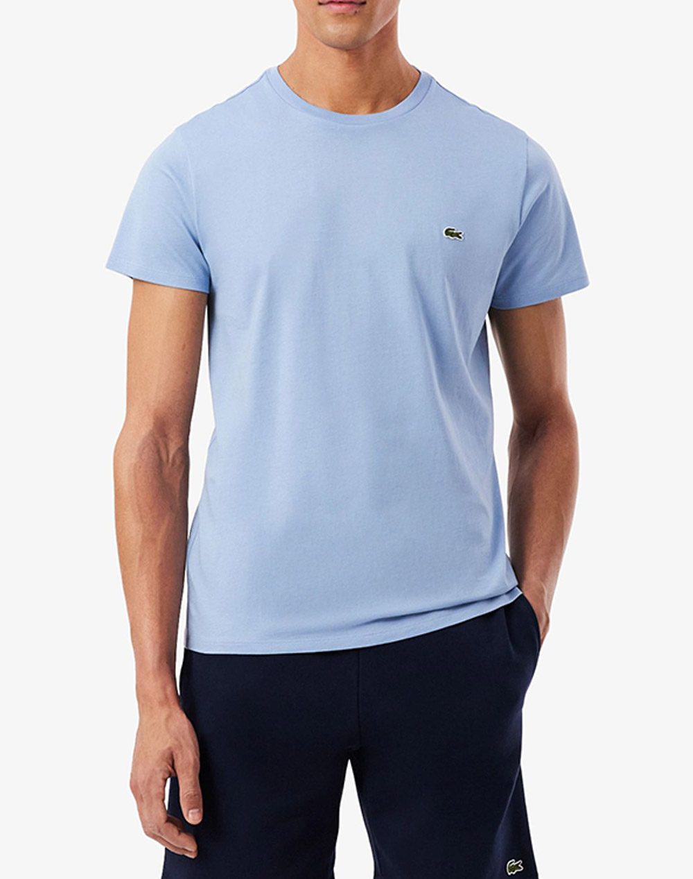 LACOSTE ΜΠΛΟΥΖΑ ΚΜ TEE-SHIRT 3TH6709-AEY EarthBlue