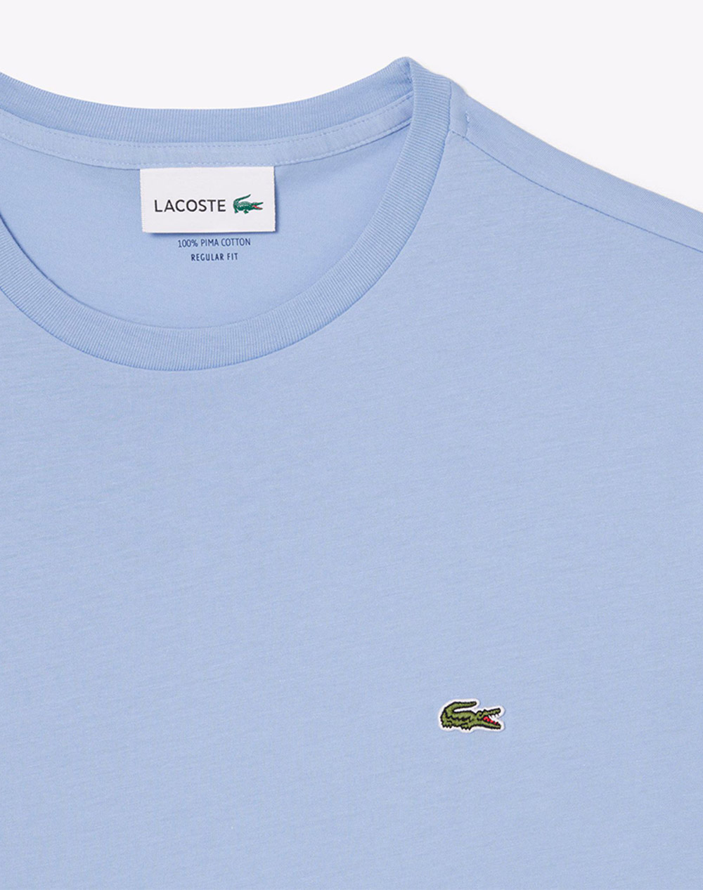 Lacoste Μπλούζα Κμ T-Shirt 3Th6709-Aey Earthblue ανδρικά ρούχα μπλούζες Politikos Shop Πολιτικός