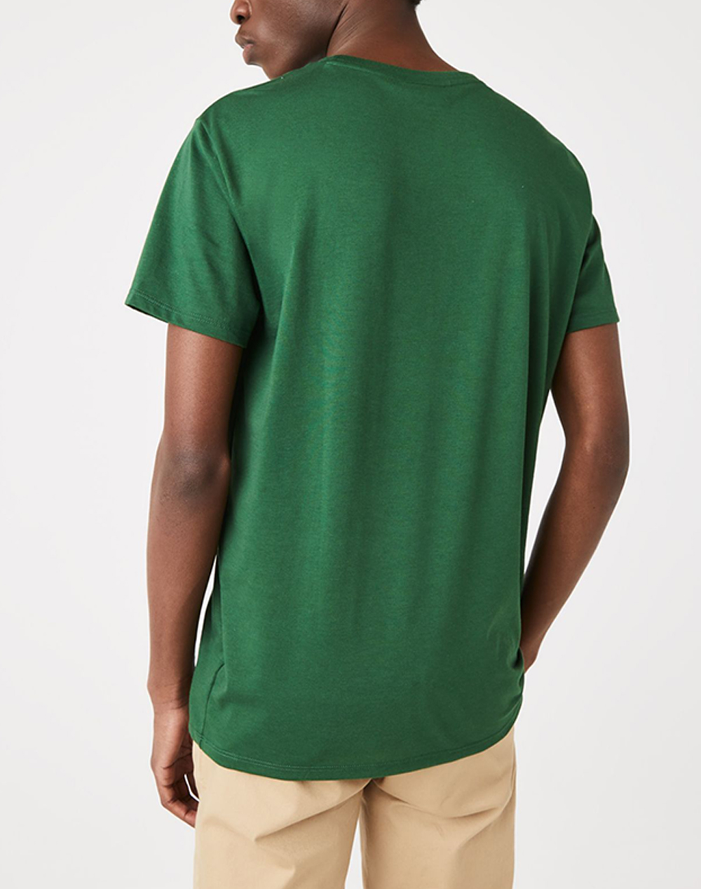 LACOSTE ΜΠΛΟΥΖΑ ΚΜ TEE-SHIRT 3TH6709-132 Green φωτογραφία
