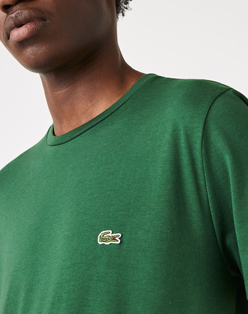 LACOSTE ΜΠΛΟΥΖΑ ΚΜ TEE-SHIRT 3TH6709-132 Green φωτογραφία