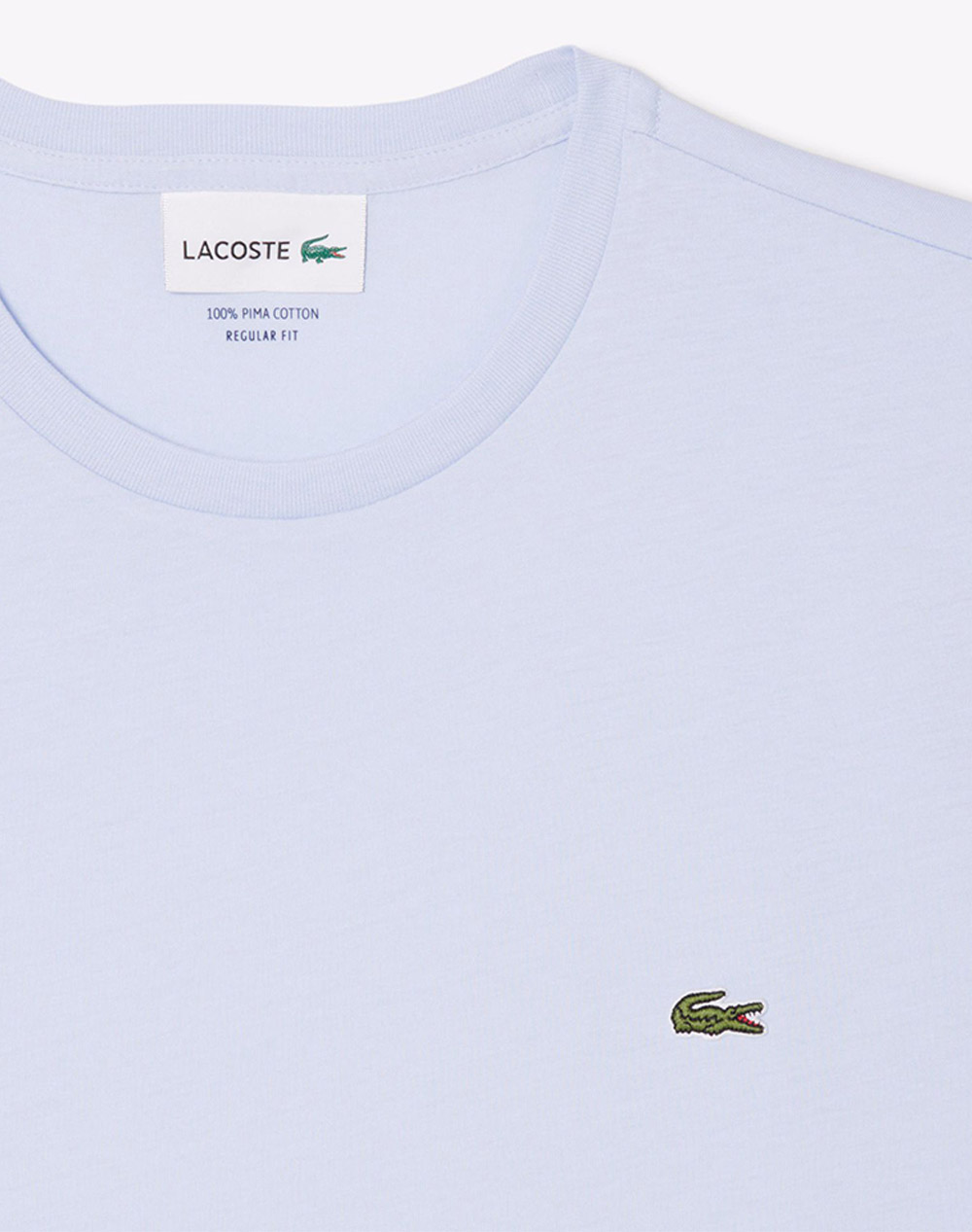 Lacoste Μπλούζα Κμ Tee-Shirt 3Th6709-J2G Lightblue ανδρικά ρούχα μπλούζες T-Shirt Politikos Shop Πολιτικός