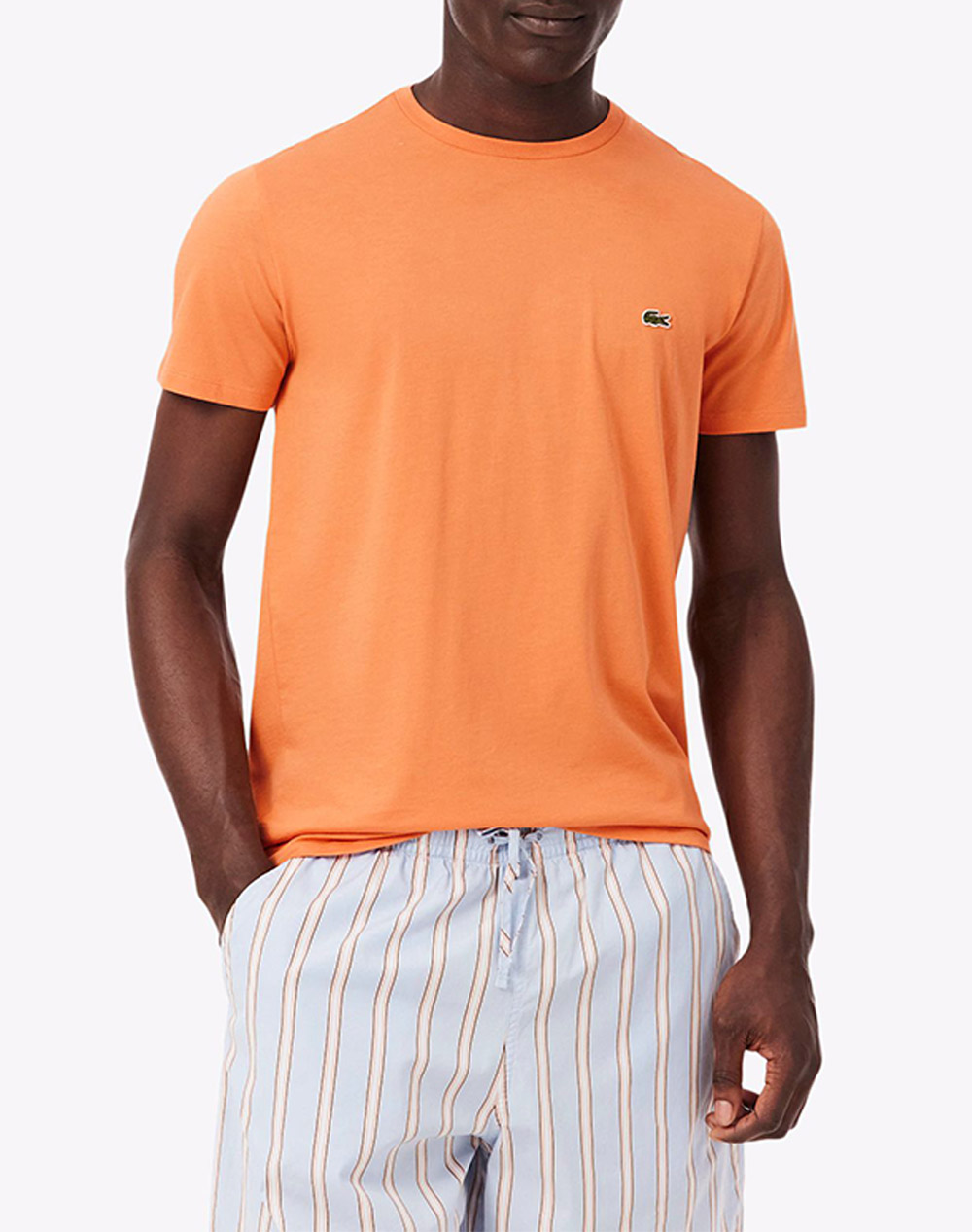 LACOSTE ΜΠΛΟΥΖΑ ΚΜ TEE-SHIRT 3TH6709-IY0 Orange