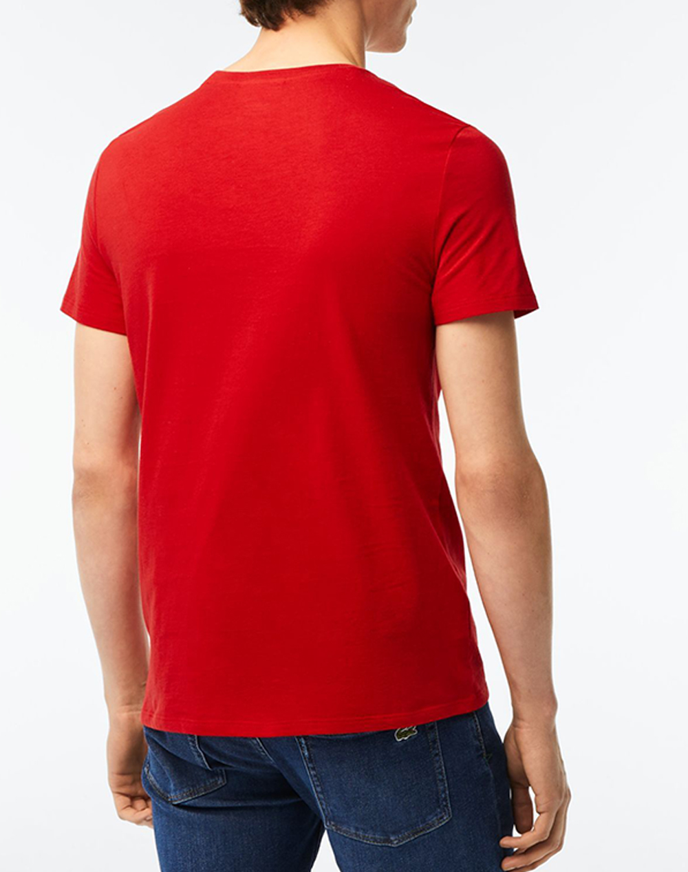 LACOSTE ΜΠΛΟΥΖΑ ΚΜ TEE-SHIRT 3TH6709-240 Red φωτογραφία